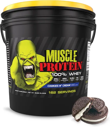 Miniatura 14 de COLOSSAL LABS Muscle Protein - Polvo de suero de leche [5 libras/paquete de 1] – Filtrado en frío, 0.88 oz de proteína pura, 0.18 oz de BCAA