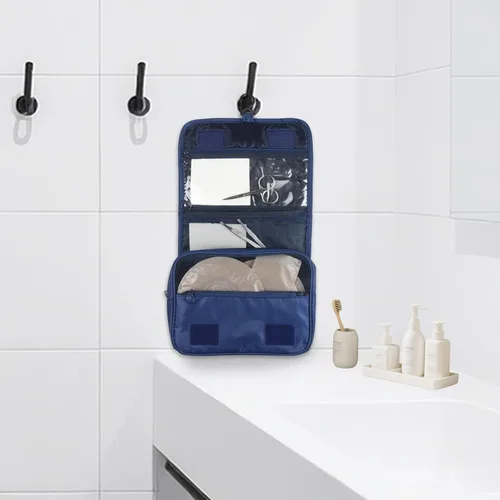 Miniatura 3 de Exquisita bolsa de viaje para suministros de ostomía y colostomía, la mejor opción para personas postoperatorias, con configuración colgante y Beige