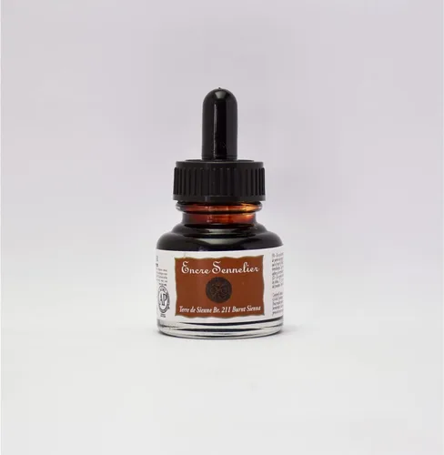 Miniatura 20 de Sennelier Tinta de dibujo, botella de 1.0 fl oz, azul ultramar Azul ultramarino