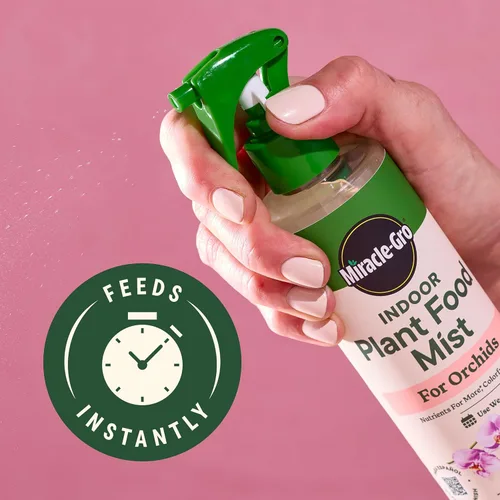 Miniatura 3 de Miracle-Gro Rocío de alimentos para plantas de interior para orquídeas, alimento para plantas de orquídeas, 8 onzas líquidas, paquete de 2 Niebla