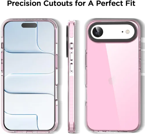 Miniatura 176 de AICase Funda protectora para iPhone 16 compatible con iPhone 16, delgada, ligera, transparente [no amarillenta] Diseño vibrante