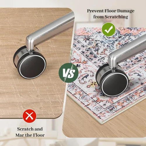 Miniatura 5 de Anidaroel Tapete para silla de 36 x 48 pulgadas para suelo de madera dura/azulejos, tapete para silla de escritorio para oficina en casa, alfombra