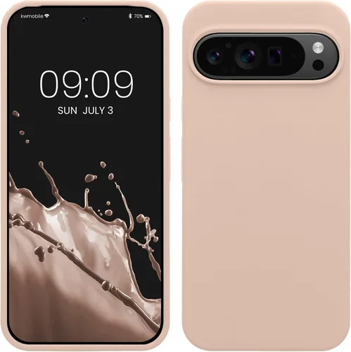 Miniatura 54 de kwmobile Funda Compatible con Google Pixel 6 Pro - Funda de Teléfono de Silicona TPU con Acabado Suave - Azul Caribe