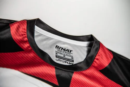 Miniatura 4 de Rinat Quantum Hero - Camiseta de portero sin pinpersonalizado con tu número RojoNegro