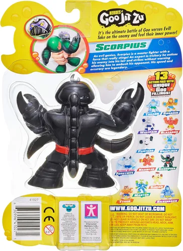 Miniatura 4 de Heroes of Goo Jit Zu - Figura de acción de Oozy Scorpion, Scorpius