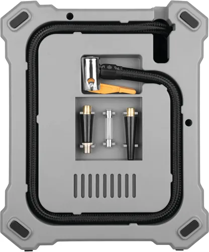 Miniatura 4 de Performance Tool Vortex E00004 Inflador de Neumáticos y de Bote 12V, Portabrocas de Aire con Bloqueo por Palanca, Cable de Alimentación Largo, Tres