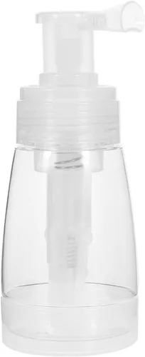 Fomiyes Botella de polvo de viaje para bebé con recipiente de polvo suelto y soplo suave para una fácil aplicación de 5.90 x 2.36 x 2.36 pulgadas,