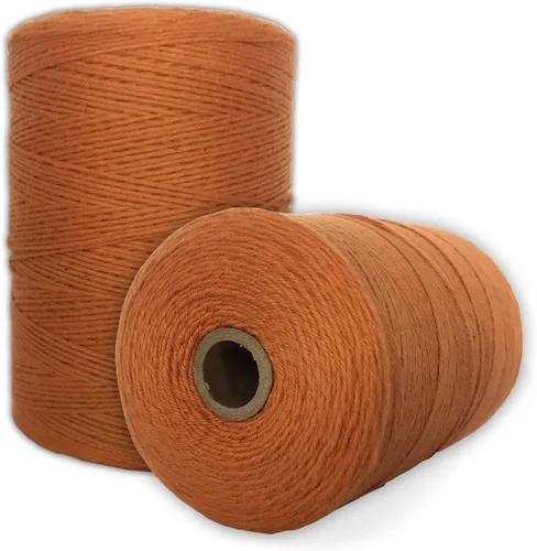 Miniatura 15 de Hilo de urdimbre de telar 100% algodón (verde aguamarina), hilo de urdimbre 8/4 (800 yardas), perfecto para tejer: alfombra, tapiz, alfombra, manta