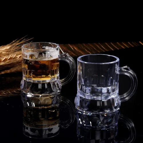 Miniatura 7 de YAXINRUI Mini vasos de chupito, vasos de plástico de 1 oz para degustación de cerveza para festival de cerveza, bodas de cumpleaños, barbacoa