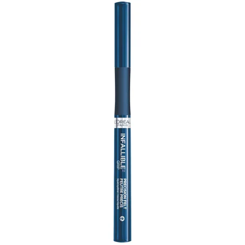 Miniatura 7 de L'Oreal Paris Cosmetics Paris Makeup Infallible Grip Delineador de ojos de fieltro de precisión, resistente a las manchas, delineador de ojos Azul
