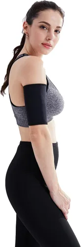 Miniatura 5 de Recortador de brazos para hombre y mujer, manga de compresión adelgazante, quemador lejano de brazo, moldeador de sauna de neopreno caliente