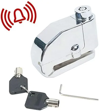 Miniatura 2 de TCMT, alarma de seguridad con candado de freno de disco, antirrobo, universal para motocicleta, moto, bicicleta, ciclomotor, scooter deportiva