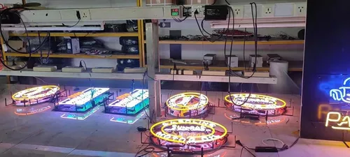 Miniatura 5 de Letreros de neón para bar, bar, club, dormitorio, cafetería, tienda, compatible con Shiner Beer Glass Neon Sign para oficina, hotel, pub, cafetería