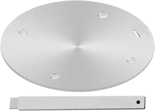 Placa de conducción de calor para estufa de gas, difusor de calor de acero inoxidable, placa adaptadora de inducción con mango extraíble, utensilios