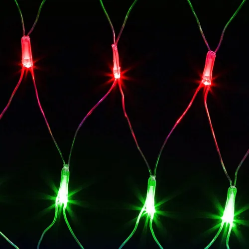 Miniatura 9 de 198 luces de red LED de 9.8 pies x 6.6 pies enchufables, 8 modos de iluminación de malla conectables, luces de red de Navidad impermeables al aire