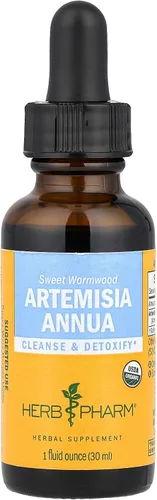 Herb Pharm Artemisia Annua (Sweet Annie) Extracto de hierbas líquido orgánico certificado, 1 onza