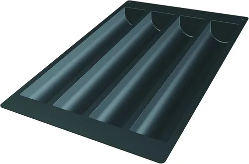 Miniatura 7 de Lekue Molde de disco profesional para hornear con 12 cavidades, 23.6 x 15.7 pulgadas, color negro