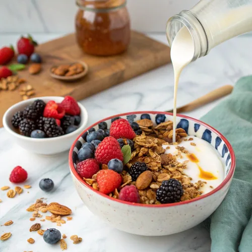 Miniatura 4 de 365 de Whole Foods Market - Leche de almendra orgánica sin endulzar de vainilla, envase de 32 onzas líquidas