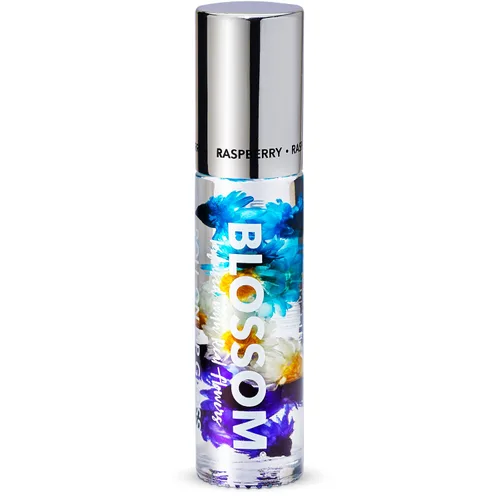 Miniatura 25 de Blossom Brillo Labial Roll on, Aceite Labial Hidratante Transparente Perfumado de Alto Brillo, No Pegajoso, Infundido con Flores Reales, Hecho