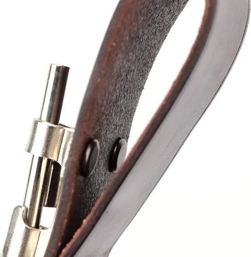 Miniatura 4 de TOURBON Soporte de taladro de cuero para cinturón Herramienta Gancho Holster