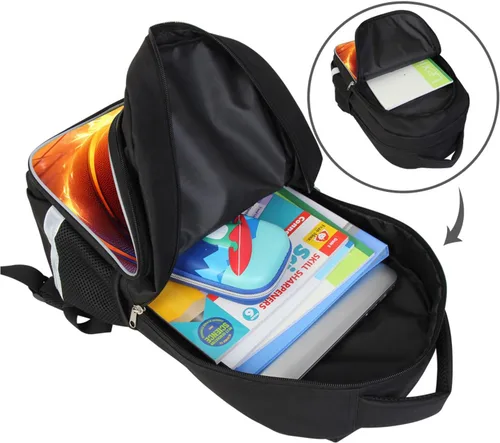 Miniatura 7 de Mochila para niños con patrón múltiple en la escuela primaria, A3-librero-baloncesto, Grande, Mochilas Daypack