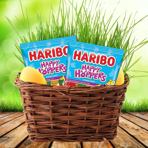 Miniatura 5 de Haribo Happy Hoppers Gummi Candy 4 oz (paquete de 2)