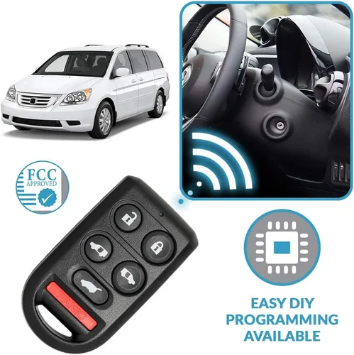 Miniatura 4 de Keyless2Go Reemplazo para llavero remoto de entrada sin llave para vehículos Honda Odyssey seleccionados que utilizan OUCG8D-399H-A 72147-SHJ-A61, 6