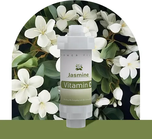 Miniatura 24 de 8 filtros de ducha de vitamina C para filtro de agua dura, accesorios de baño para ducha, bañera, lavanda, jazmín, té blanco, océano, melocotón