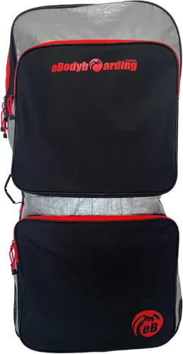 eBodyboarding Mochila reflectora acolchada doble bolsa de viaje Bodyboard mojado/seco