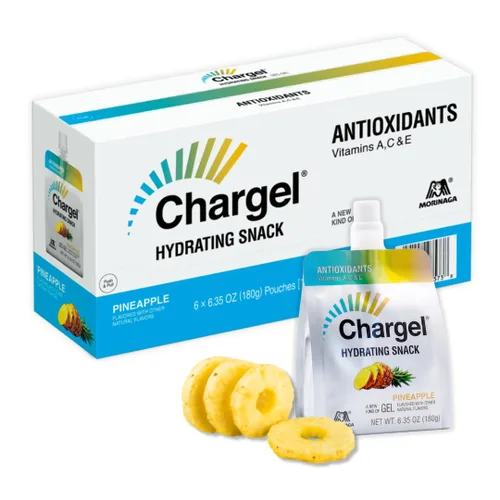 Miniatura 9 de Chargel Gel energético instantáneo sin cafeína, fresa, para correr, ciclismo, entrenamiento, senderismo esencial para mujeres y hombres, regalos