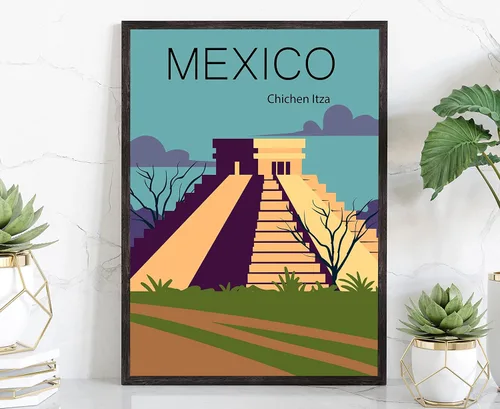 Miniatura 68 de Póster de viaje de La Habana Cuba, póster de Cuba Habana, póster de paisaje urbano y monumento de la Habana, arte de pared para el hogar, decoración