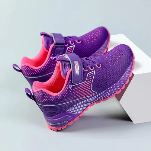 Miniatura 8 de UBFEN Tenis para niños y niñas, para correr, atletismo, caminar, gimnasio, deportes, ligeros, transpirables
