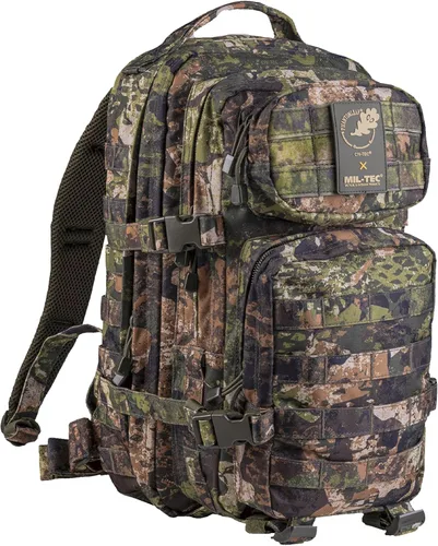 Miniatura 8 de Mil-Tec Mochila de asalto unisex, resistente, duradera, ligera, ergonómica, versátil, táctica, para acampar al aire libre, senderismo, con correas
