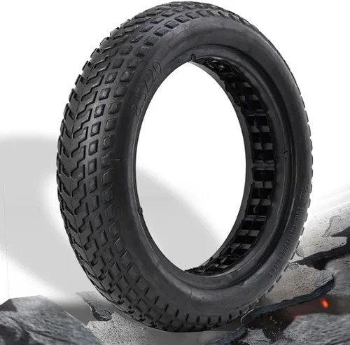 Neumático Sólido de 8.5 Pulgadas 8.5x2.0 50/75-6.1 Neumático Sólido Compatible con Gotrax GXL V2/XR/Apex XL Hiboy S2 Pro/Hiboy S2 MAX Xiaomi Nido de