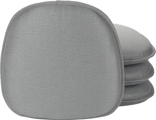Miniatura 11 de Klear Vu Gripper - Cojín antideslizante para silla, moderno de mediados de siglo, ensamblado en Estados Unidos, relleno extragrueso, tela de Dorado