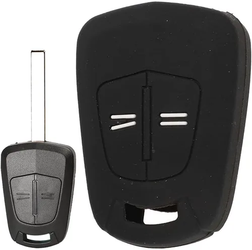 Miniatura 6 de Para Opel Rocks Vectra Zafira Key Case Silicone Key Cover Auto Car Key Shell Holder (azul)