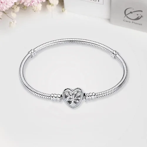 Miniatura 3 de Pulsera de serpiente de plata esterlina S925
