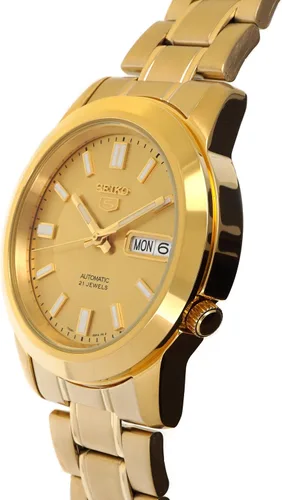 Miniatura 2 de Reloj Seiko 5 Clásico Automático Tono Oro SNKK20K1