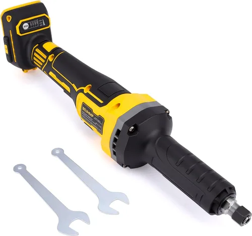 Miniatura 10 de Amoladoras inalámbricas para batería Milwaukee M18 de 18 V, motor sin escobillas de hasta 25000 RPM, pinza de 1/4 pulgadas para pulido, corte