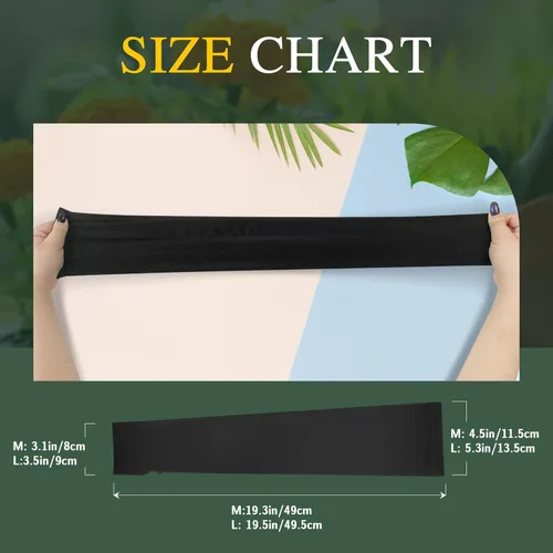 Miniatura 7 de MIG4U 2 pares de mangas de brazo, mangas de jardinería para agricultores para mujeres y hombres, manga de protección solar UV refrescante