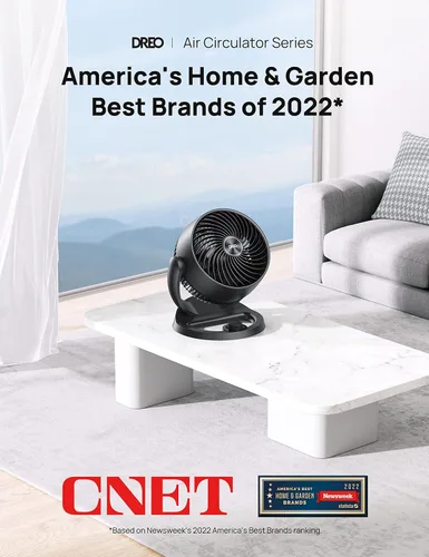 Miniatura 6 de Dreo Ventilador de torre inteligente, control de voz WiFi, compatible con Alexa/Google y ventiladores para el dormitorio del hogar, ventilador