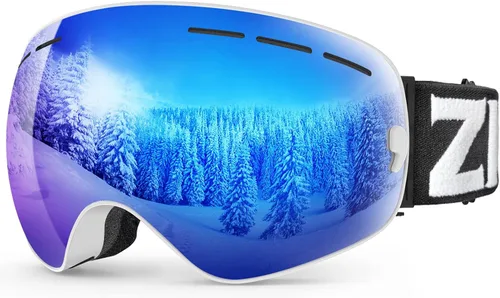 Miniatura 9 de ZIONOR X - Gafas de esquí - Gafas de snowboard con lente desmontable OTG para hombres, mujeres y adultos
