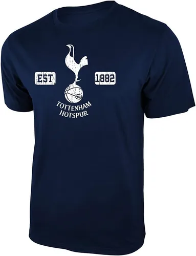 Miniatura 4 de Icon Sports Mens Tottenham World Soccer Team Graphic Print Short Sleeve Cotton T-Shirt Gráfico/Azul marino
