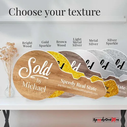 Miniatura 4 de Letrero de venta para agente de bienes raíces, regalo gigante para cabina de fotos, accesorios para casa, suministros de marketing vendidos por