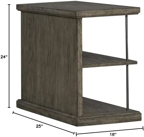 Miniatura 3 de Liberty Furniture City Scape - Juego de sala de estar de 3 piezas con mesa de cóctel, 2 mesas auxiliares en beige bruñido