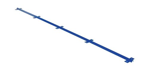 Vestil V-Track Grúa de pórtico V-Groove Track, 120 pulgadas, azul