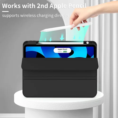 Miniatura 6 de Funda para iPad Air de 11 pulgadas M3/M2 (2025/2024), iPad Air 5/4 (2022/2020 5ª/4ª generación de 10.9 pulgadas) con soporte para lápiz, soporte