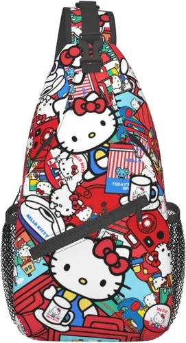 Qshakwia Linda bolsa bandolera para mujer, riñonera cruzada para adultos, mochila de viaje, senderismo, bolsa de pecho