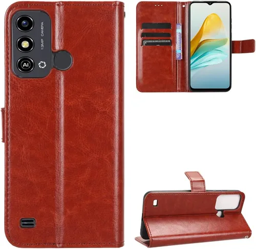 Miniatura 28 de Funda para Honor X50i, funda de cuero con tapa para Honor X50i 5G CRT-AN00 Case Gold Oro