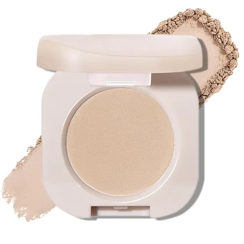 Miniatura 33 de Sombra de ojos mate individual, Sombra de ojos blanco hueso, Polvo ligero ultrafino, Sombra de ojos con base de imprimación iluminadora, Alto